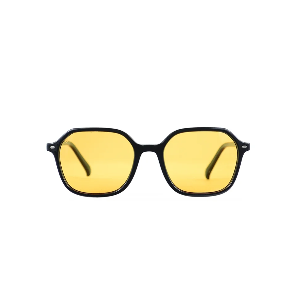 Looklight - Kenzie Black Unisex Sunglasses