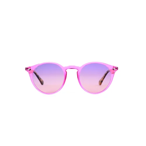 Looklight - Letoon S-size Pink Amber Unisex Sunglasses