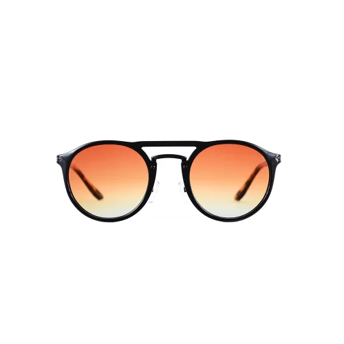 Looklight - Scott Black Amber Unisex Sunglasses