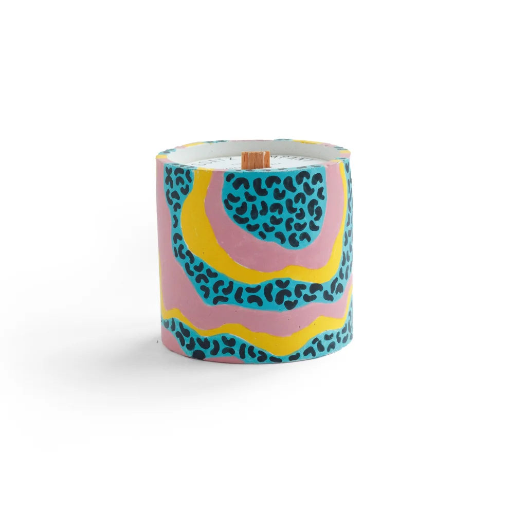The Goatz Candles - Abstract Soy Candle - Vetirever Scented