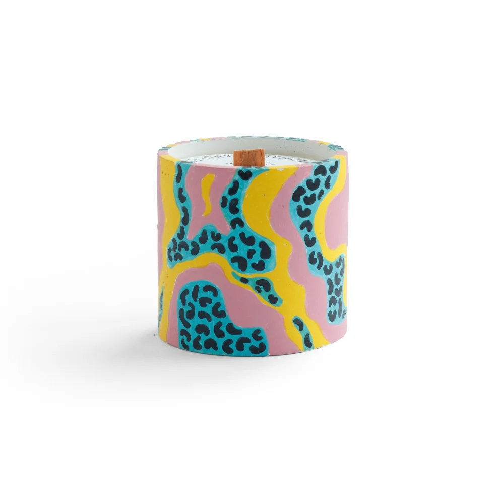 The Goatz Candles - Abstract Soy Candle - Vetirever Scented