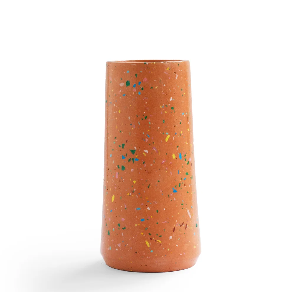 The Goatz Candles - Terrazzo Concrete Vase