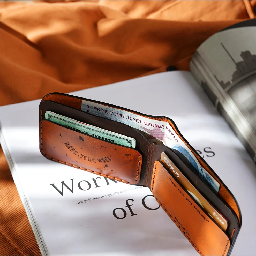 Gard and Co. - Chaotic Leather Wallet