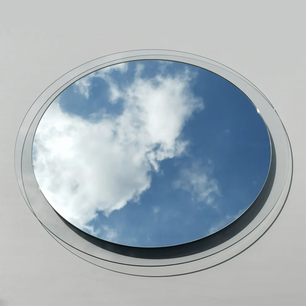 NEOstill - Aqua Round Mirror