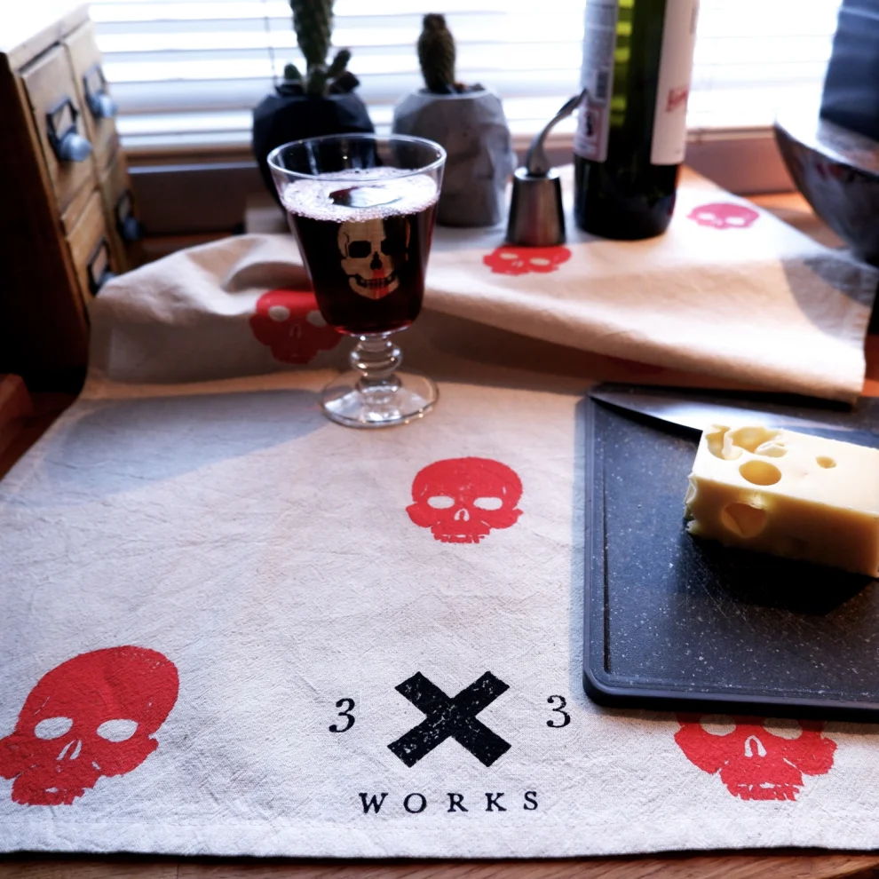 3x3 Works - Lover Boy Kitchen/dish Towel Set Of 2
