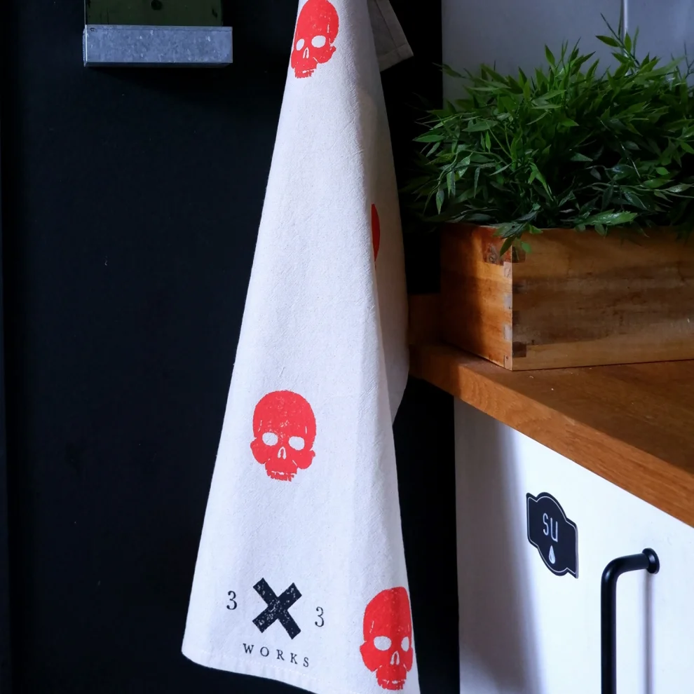 3x3 Works - Lover Boy Kitchen/dish Towel Set Of 2