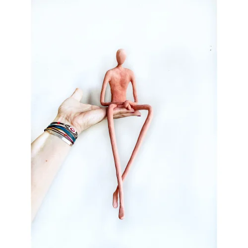 B'art Design - Tiny People  Male Sculpture