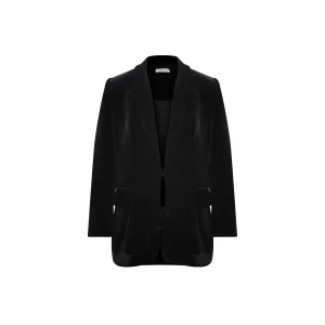 Yuno Silk Velvet Jacket