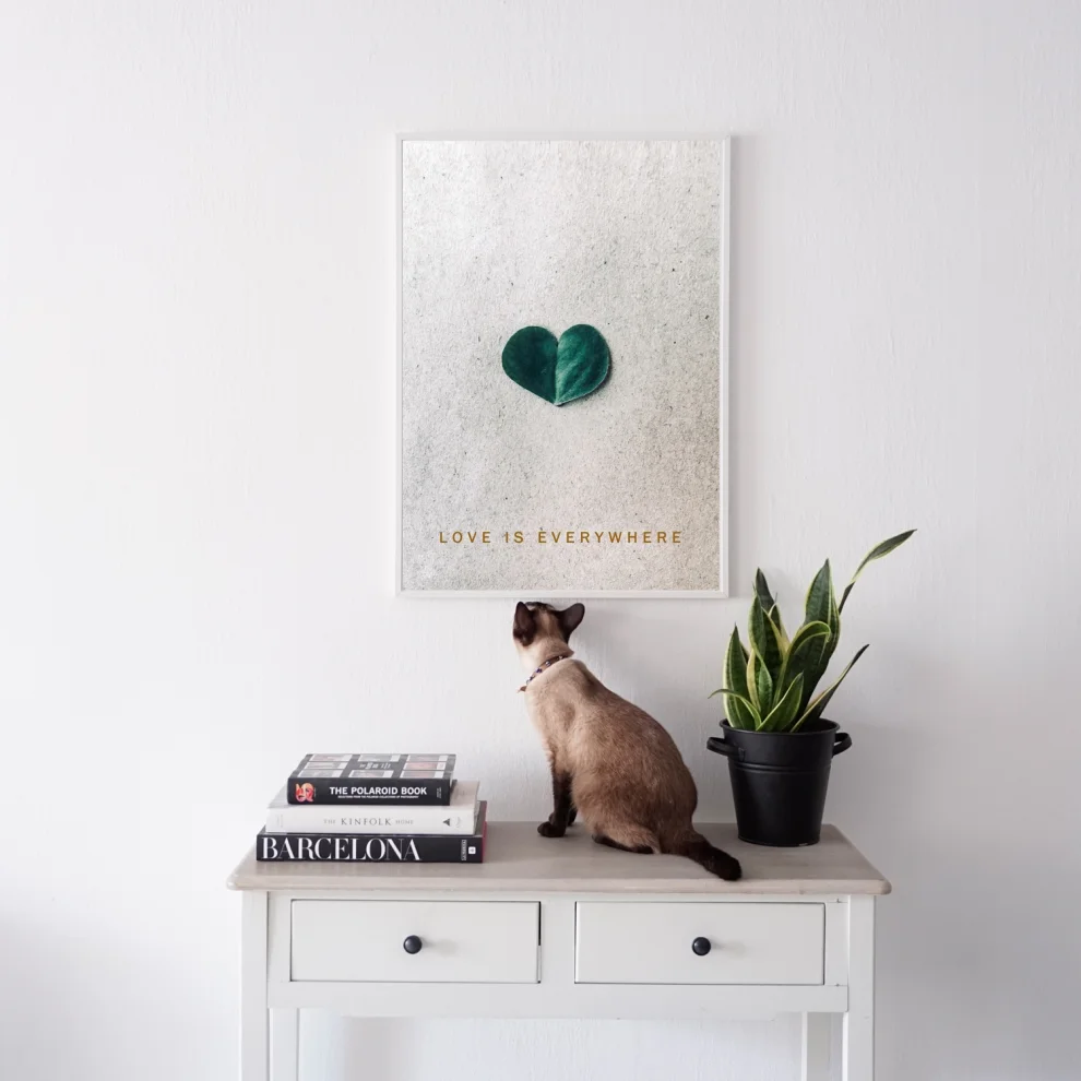 3x3 Works Love Is Photo Print 30x40 cm hipicon