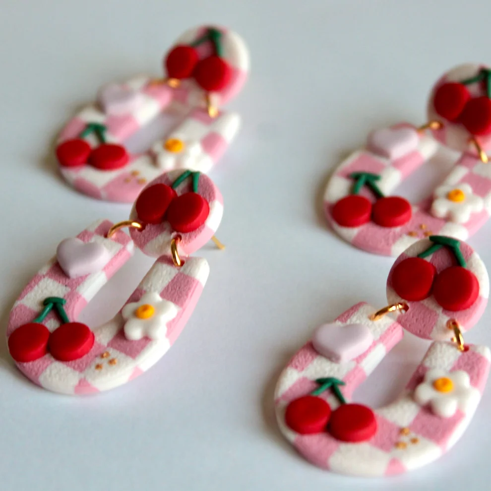 Daisy Lazy Creations Cherry Earring Hipicon 