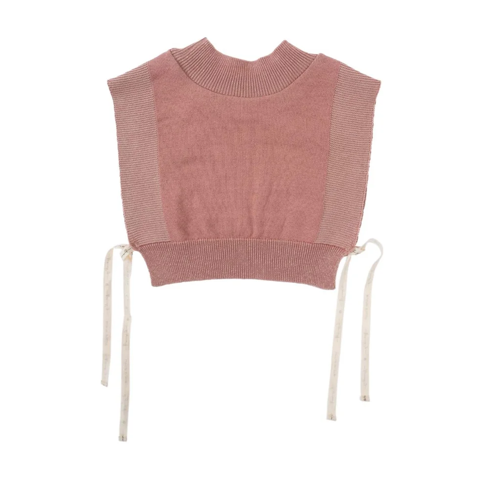 Little Gusto - Sleeveless Organic Cotton Sweater
