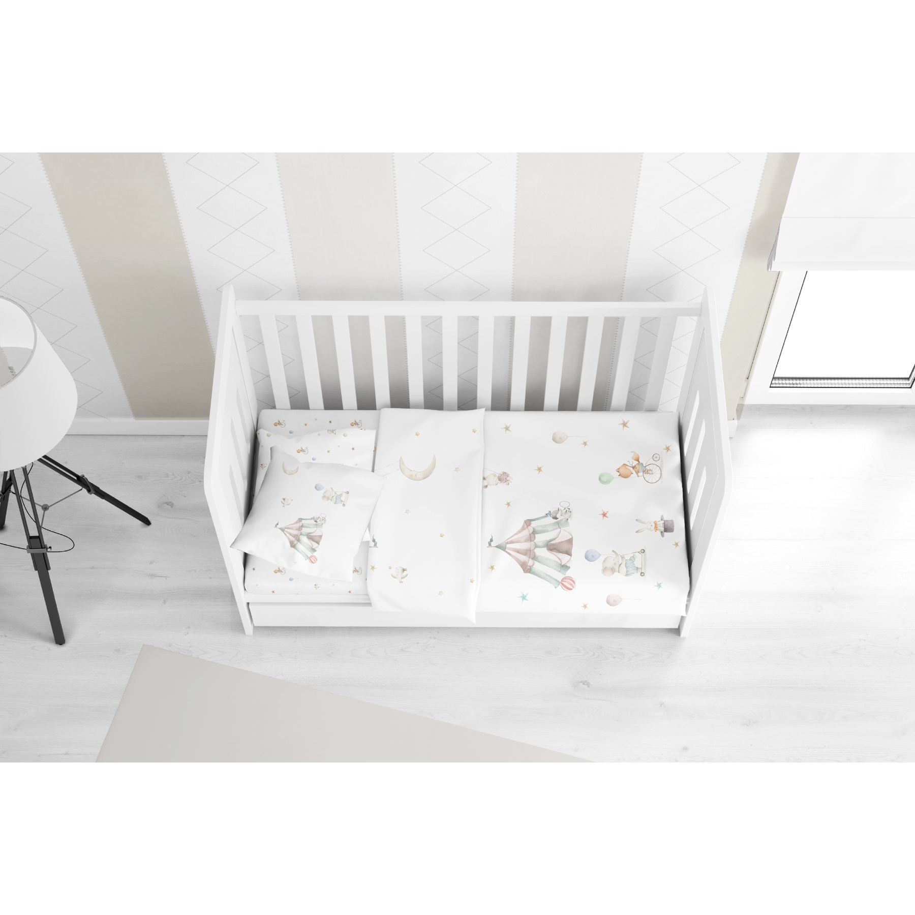 Circus clearance cot bedding