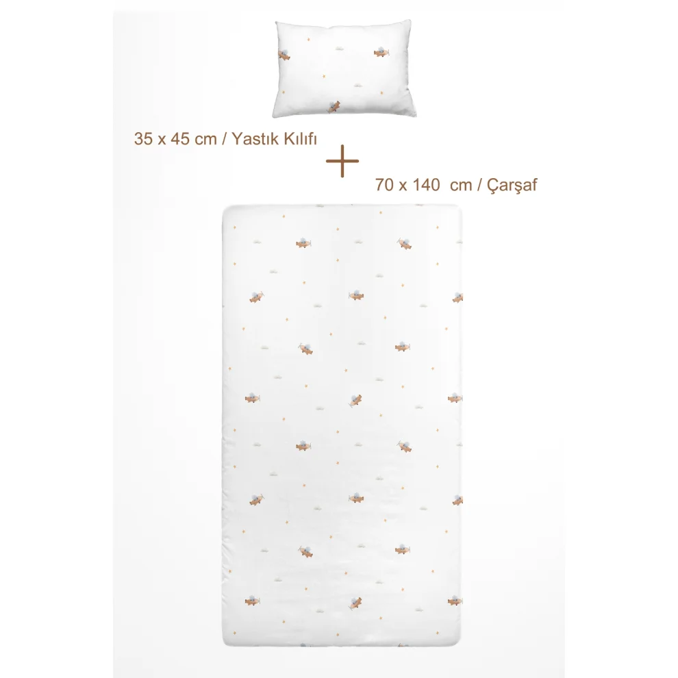 Casadora Baby - Happy Tony Satin Bed Sheet Set