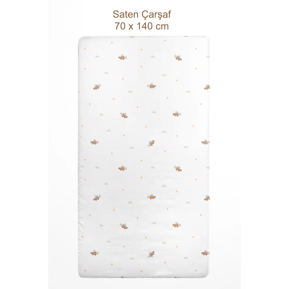 Casadora Baby - Happy Tony Satin Bed Sheet Set