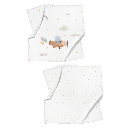 Casadora Baby - Happy Tony 2- Piece Muslin Set