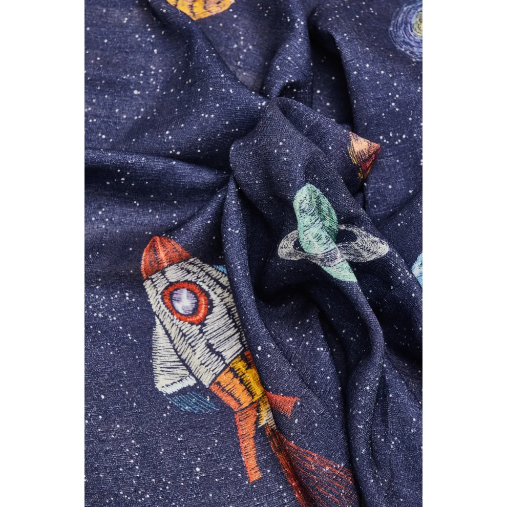 Casadora Baby - Space Planet 3- Piece Muslin Set