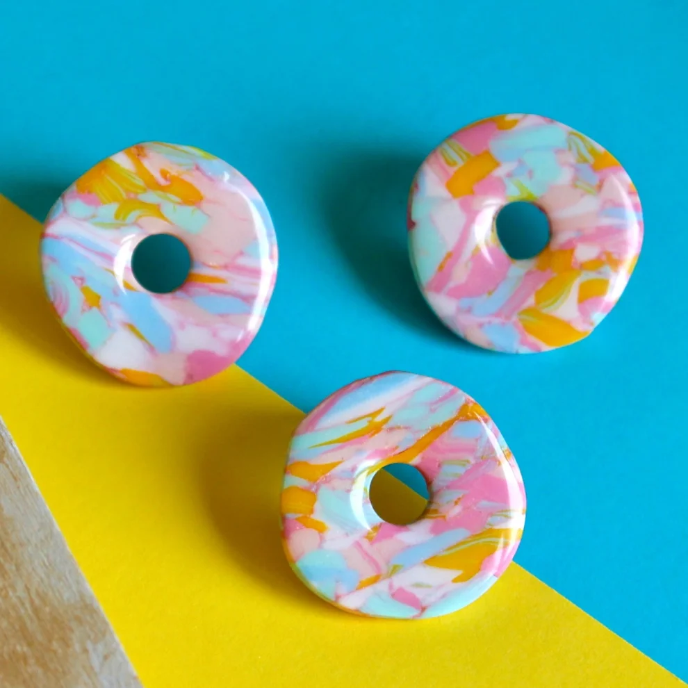 Daisy Lazy Creations - Donut Earring - Il
