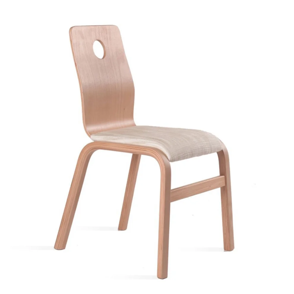 KYS Tasarım - Monoblok Wood Sandalye