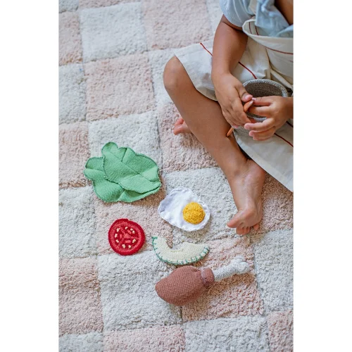 Lorena Canals	 - Kitchen Tiles Rose Rug