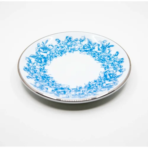 Mİ Su Deco - Floral Patterned Plate