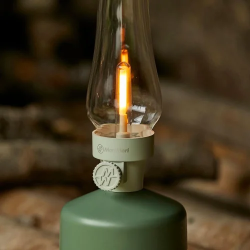 Pino Design - Mori Mori Led Lantern House Green Speaker