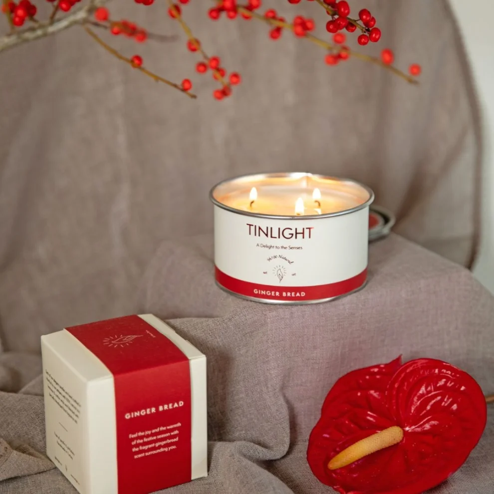 Tinlight - Gingerbread Candle 340g