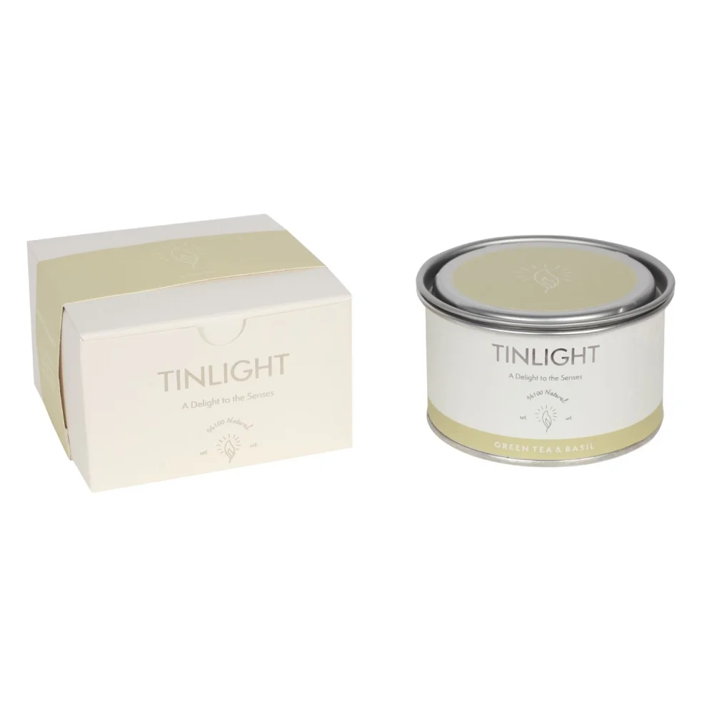 Tinlight - Green Tea& Basil Mum 340gr