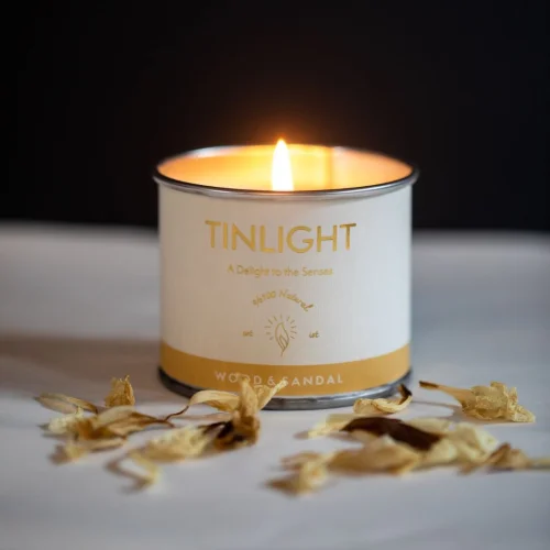Tinlight - Wood& Sandal Candle 170gr