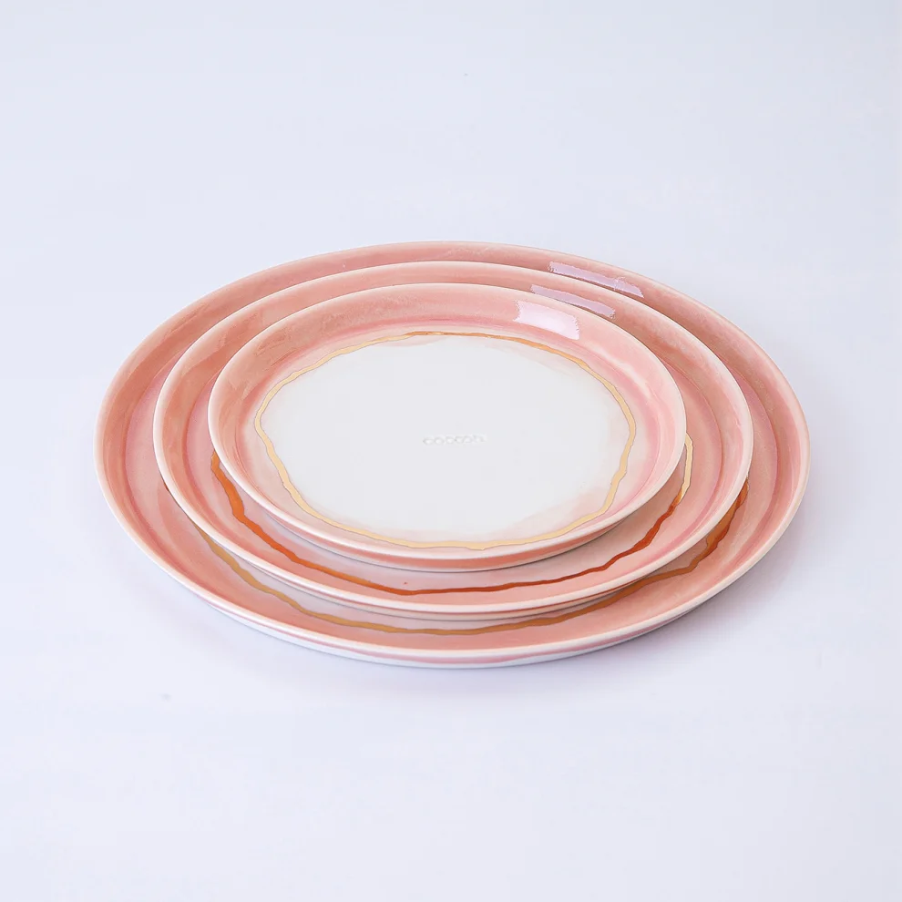 Cocoon Ceramic - Wave Dinner Plate