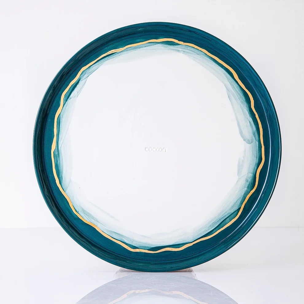 Cocoon Ceramic - Wave Dinner Plate