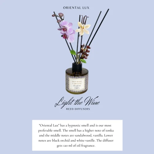 Light The Wine - I Am Epic Reed Diffuser
