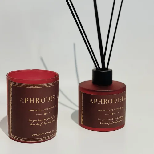 Light The Wine - Aphrodisiac Candle And Room Fragrance Set