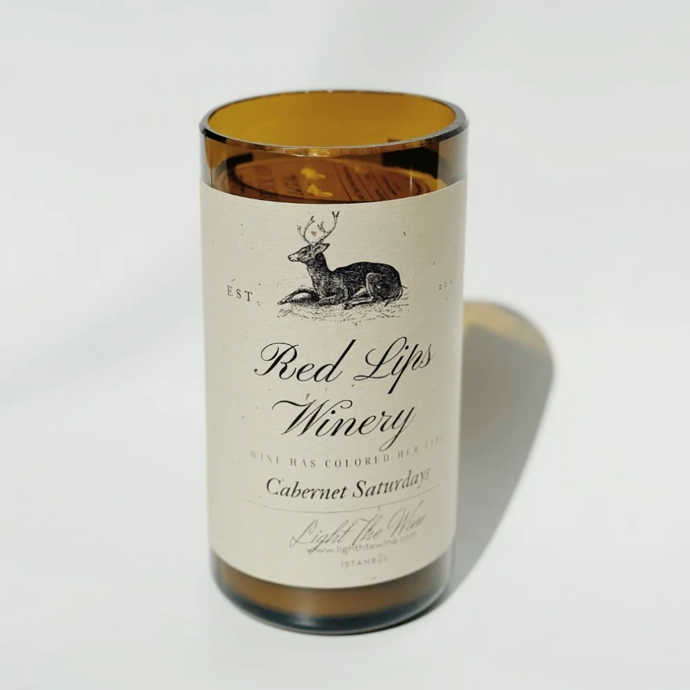 Light The Wine - Red Lips Winery Candle