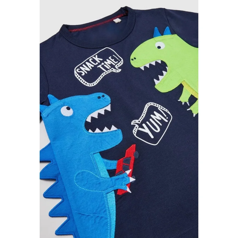 My Cutie Pie - 3d Dinosaur T-shirt