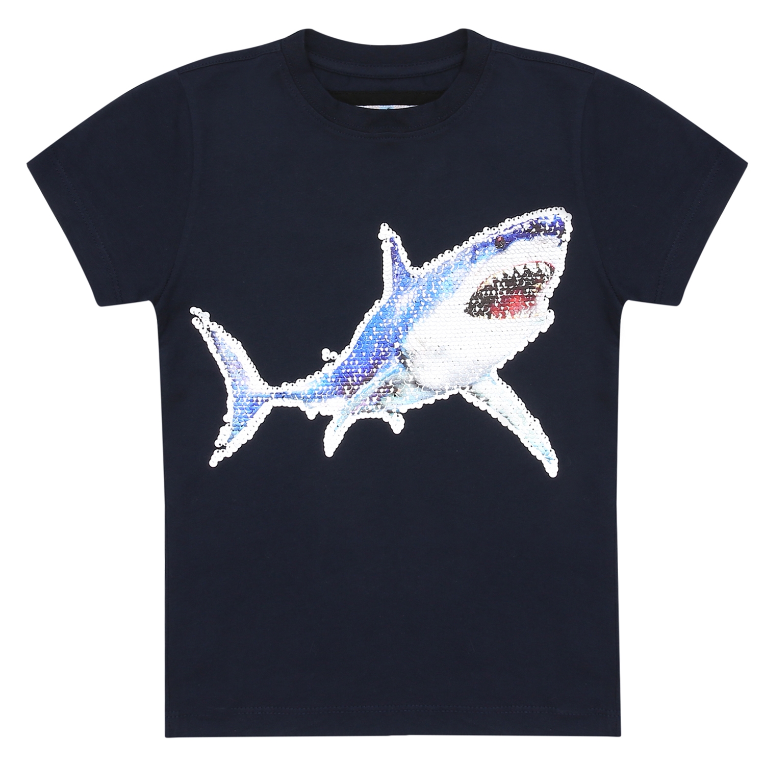 Sequin Shark T-shirt