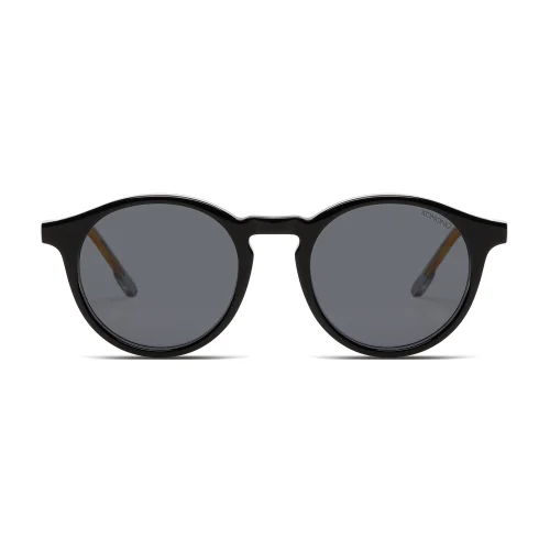 Komono - Archie Black Clear Unisex Sunglasses