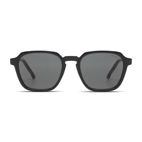 Komono - Matty Black Tortoise Unisex Sunglasses