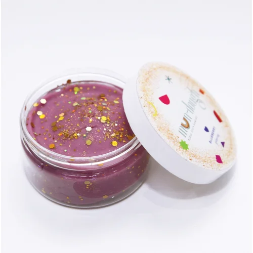 Mundough - Banana Glittering Natural Playdough