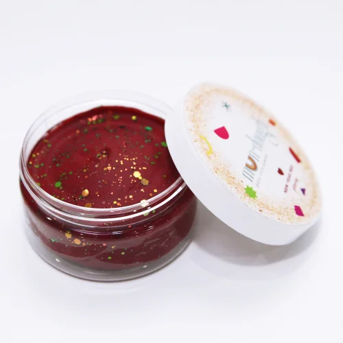 Mundough - Snow White Glittering Natural Playdough