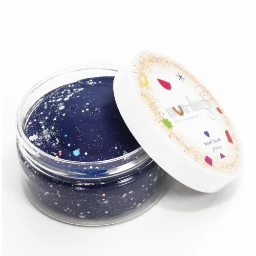 Mundough - Snow White Glittering Natural Playdough