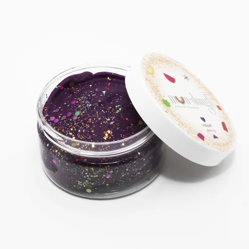 Mundough - Violet Glittering Natural Playdough