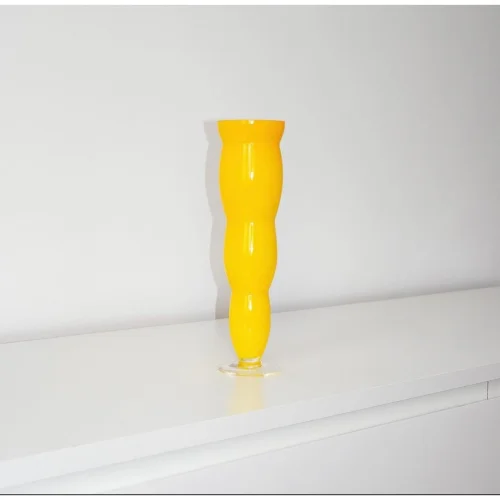Niche - Pop-art Bright Opalin Glass Vase