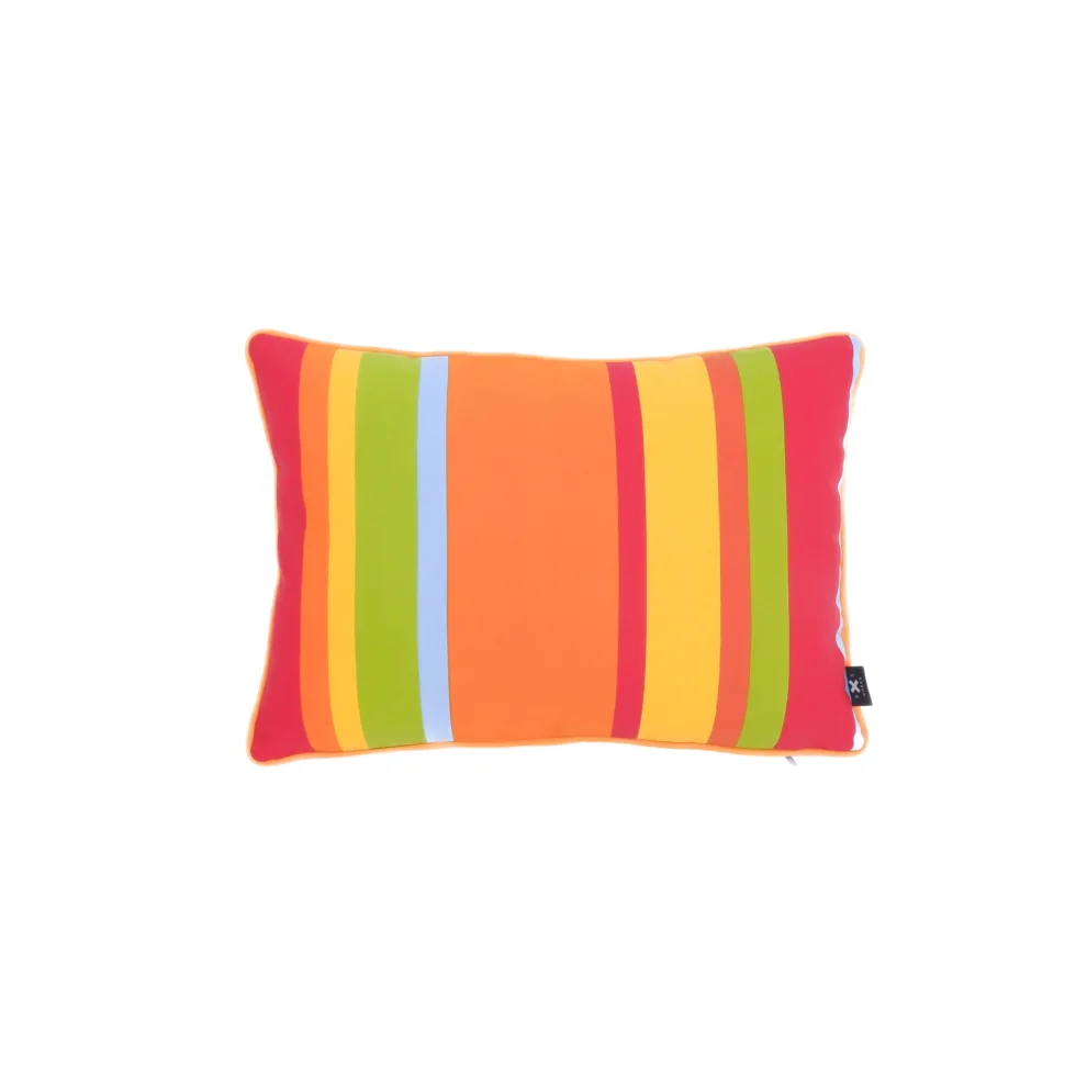 3x3 Works - Colorful Stripes Pillow,cushion
