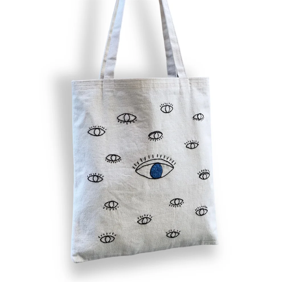 Bael İstanbul - Blue Eye Tote Bag | hipicon