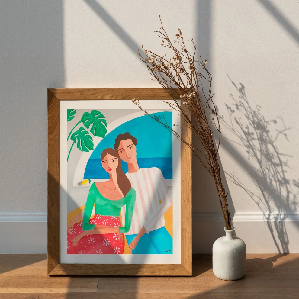 Elif Işık Töreci - Golden Hour - Print