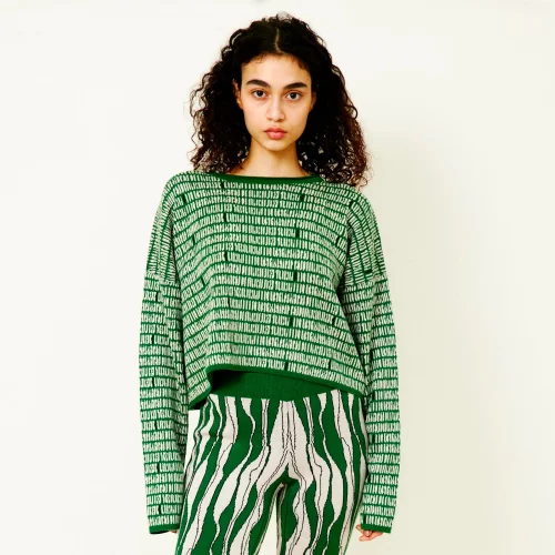 Knitly Studio - Forest Crop Jumper