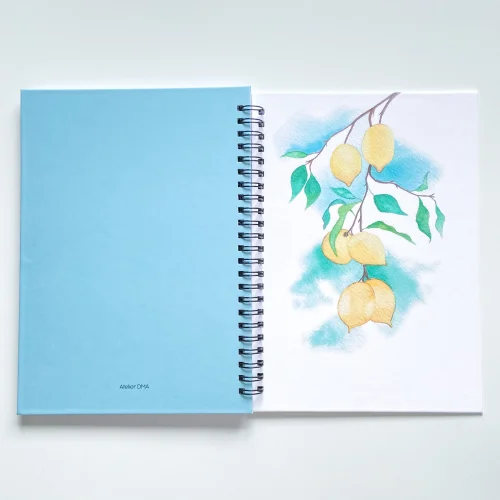 Atelier Dma - Mediterranean A5 Spiral Notebook