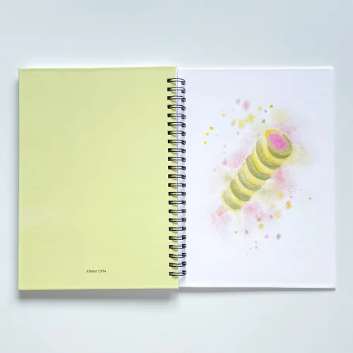 Atelier Dma - Ice Cream A5 Spiral Notebook