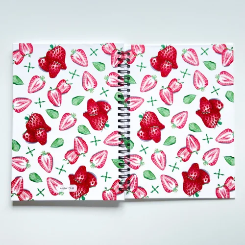 Atelier Dma - Strawberry A5 Spiral Notebook