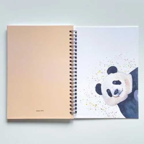Atelier Dma - Panda A5 Spiral Notebook